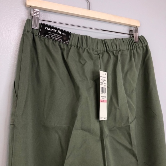 Alfred Dunner Aloe Pant Tuscan Sunset Size 10 - Picture 5 of 15